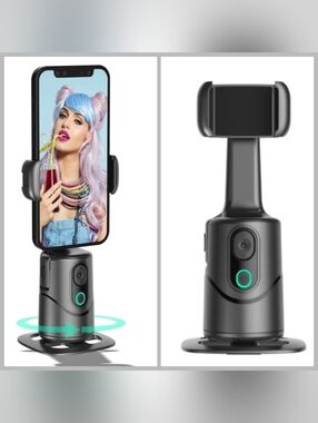 🆕️ Intelligent 360 Degree Smart Shooting Auto-Tracking Phone Mount- Hands Free